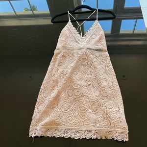 Peach dress from Urban Outfitters. Barely worn.